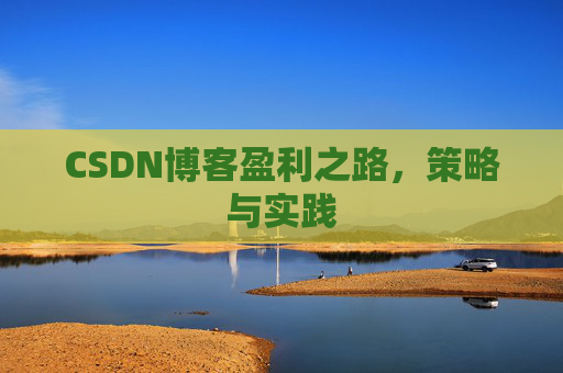 CSDN博客盈利之路，策略与实践